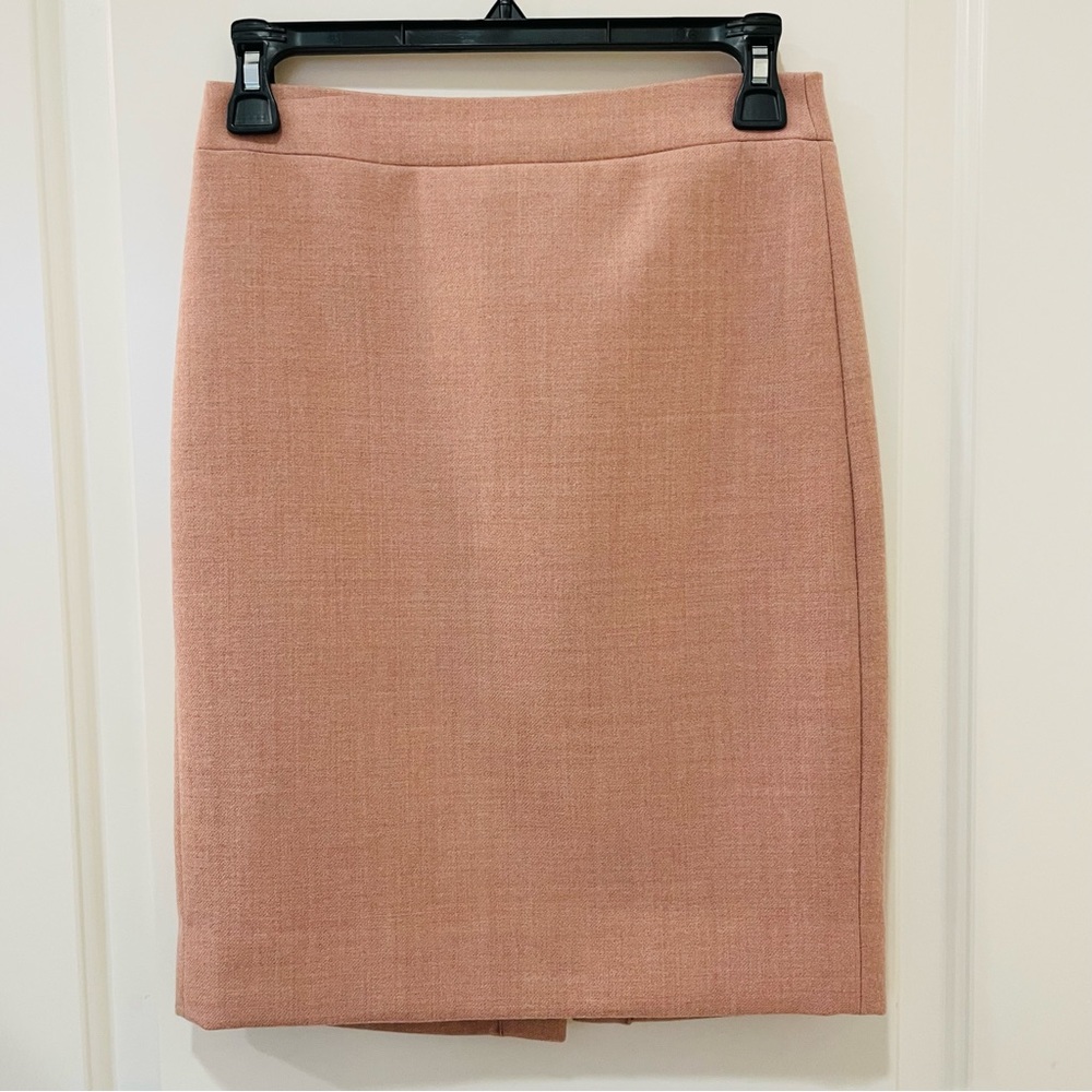 J Crew No 2 Pencil Skirt in double serge wool